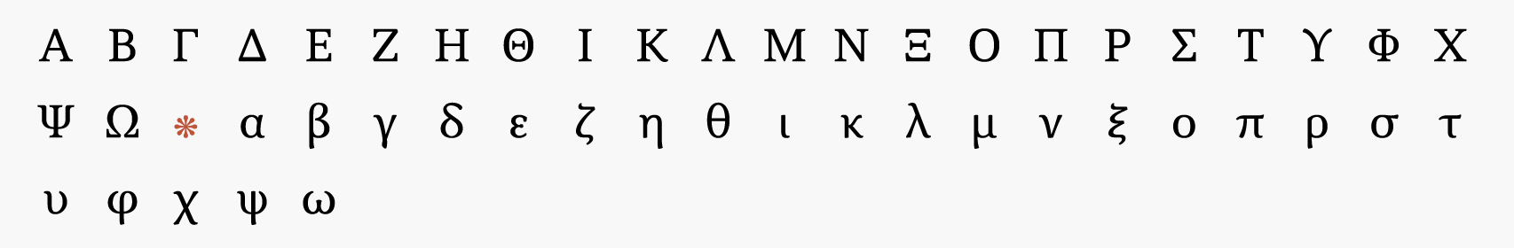 Basic Greek